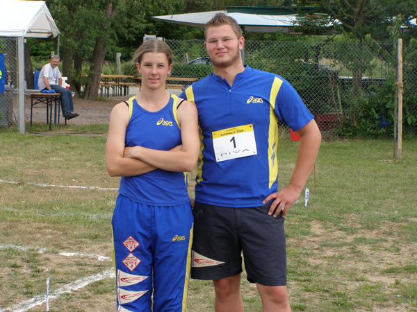 
Rebecca Müller und David Henss waren beim Rhein-Main-Cup nicht zu schlagen