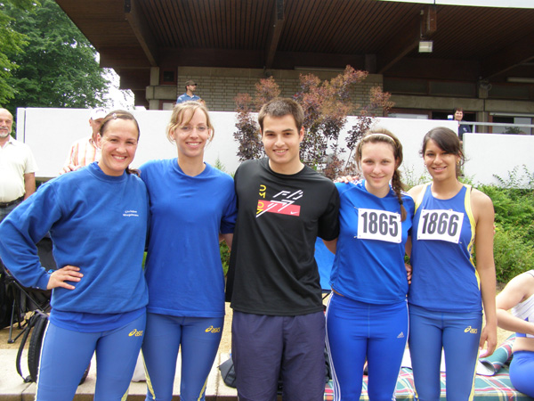 
Die erfolgreichen Gelnhäuser Teilnehmer des Sportfestes in Mörfelden.

